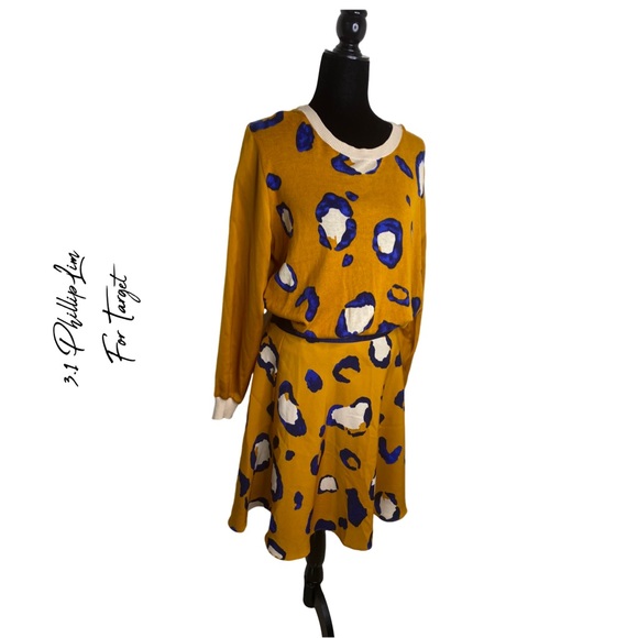 3.1 Phillip Lin for Target Cheetah Print Skirt Set Size L / Size 12 - Picture 1 of 11